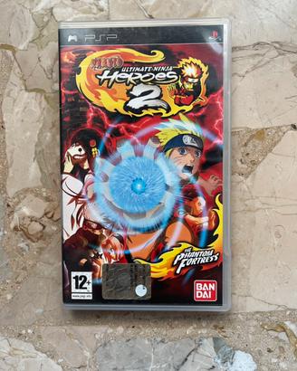 Gioco PSP Naruto heroes 2 con libretto