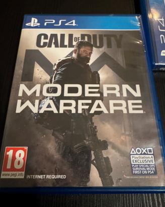 Giochi PS4 - Call of duty, Uncharted