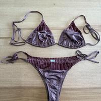 Bikini donna Mefui MF19-C089CO, taglia L, marrone