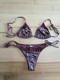 Bikini donna Mefui MF19-C089CO, taglia L, marrone
