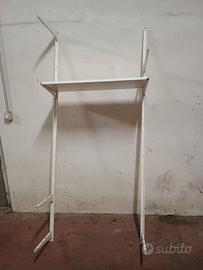 scaffale bianco