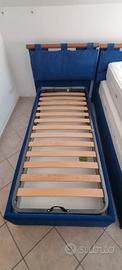 letto singolo con contenitore
