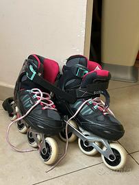 Pattini roller Oxelo 38-41 e kit protezioni ipsxp