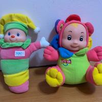 Giocattoli, peluche parlanti, premendo bottone