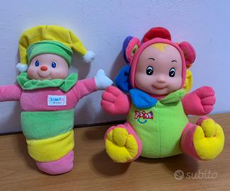 Giocattoli, peluche parlanti, premendo bottone