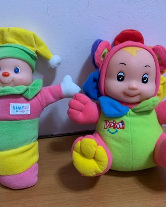 Giocattoli, peluche parlanti, premendo bottone