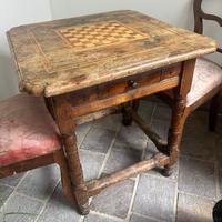 Scacchiera vintage 1900 completa