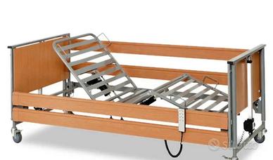 Letto sanitario elettrico + Materasso antidecupido