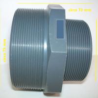 Raccordo maschio 2" a 2 1/2" pollici piscina Intex