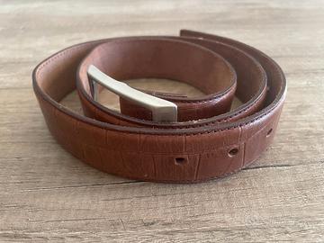Cintura Trussardi pelle Made in Italy NUOVA tg.80
