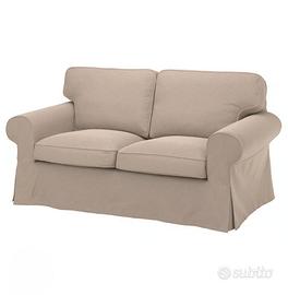 Fodera beige x divano EKTORP 2 posti 