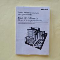 Manuale Microsoft Works 95 + product key
