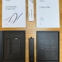 Remarkable paper pro + Marker Plus + Type Folio