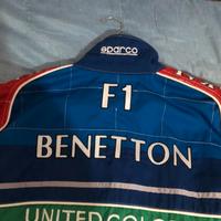 Giacca originale sparco team benetton f1. 1998