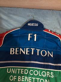 Giacca originale sparco team benetton f1. 1998