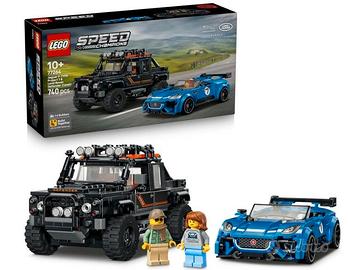 Speed Champions Jaguar Project 7 e Land Rover Defe