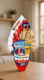 Uovo di pasqua Kinder x OnePiece