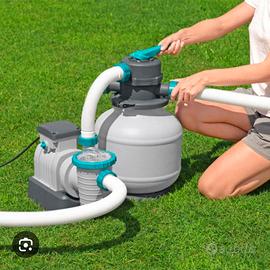 pompa piscina a sabbia 7200 l h