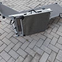 2 lettini da mare /piscina/giardino+ombrellone