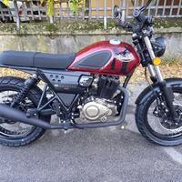 NEW SCRAMBLER FB.Mondial SPARTAN 250cc ROSSA