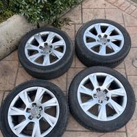 Cerchi in lega originali Audi 17” con gomme