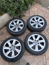 Cerchi in lega originali Audi 17” con gomme