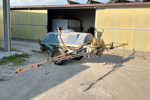 Botte diserbo carrellata 1500 litri - 15 metri