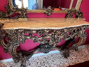 Consolle stile barocco