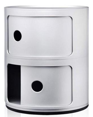 KARTELL COMPONIBILI 2 ELEMENTI  ARGENTO