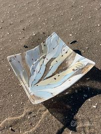 Piattino in vetro di Murano | 14 x 14 cm