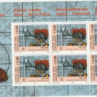 FRANCOBOLLI CITTA' DEL VATICANO SERIE G. SVIZZERE