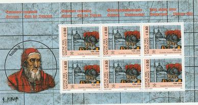 FRANCOBOLLI CITTA' DEL VATICANO SERIE G. SVIZZERE