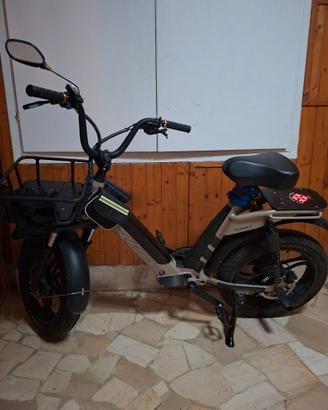 Bici elettrica xp tenuta molto bene....