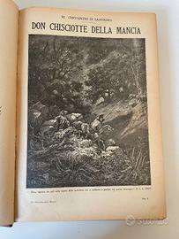 Libro "Don Chisciotte della Mancia" illustrato