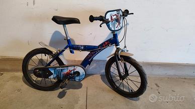 bici bimbo spiderman 