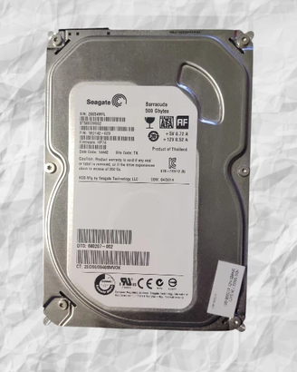 Hard Disk 500Gb