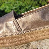 Espadrilles oro rosa nuove 41 Buffalo London