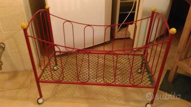 Lettino bambole anni 80