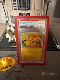 Pikachu McDonald's PSA 8 JAP 020/M-P