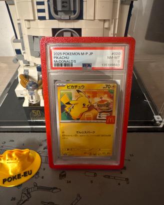 Pikachu McDonald's PSA 8 JAP 020/M-P