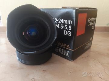 SIGMA 12-24mm EX DG f/4.5-5.6 – ATTACCO CANON
