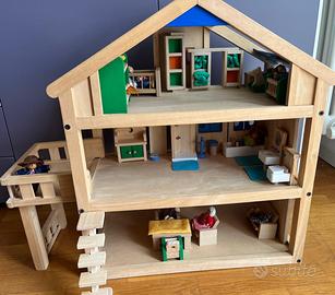 Casetta di legno gioco bambini
