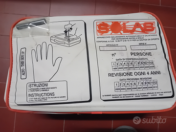 Zattera salvataggio "Solas" per 6 persone