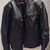 Giacca in pelle da moto