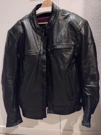 Giacca in pelle da moto
