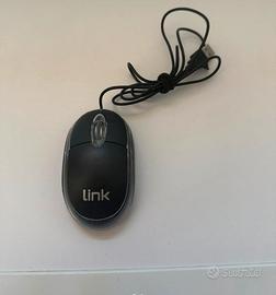 Link mini mouse ottico USB cablato