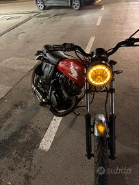 honda cb 125 j/c custom iscritta asi