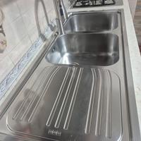 Lavello FRANKE più rubinetto in acciaio inox