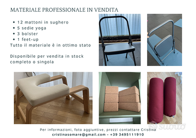 Materiale yoga professionale