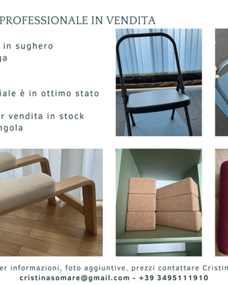 Materiale yoga professionale